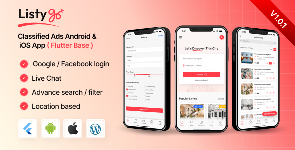 Listygo – Directory Android & iOS App - CodeCanyon Item for Sale