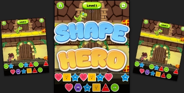 Shape Pattern Hero - Cross Platform Puzzle Game - CodeCanyon Item for Sale