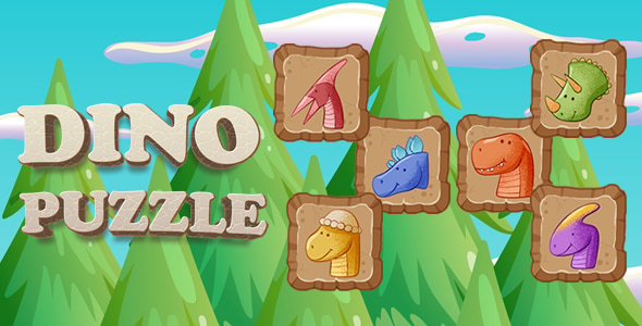 Dino Puzzle - CodeCanyon Item for Sale