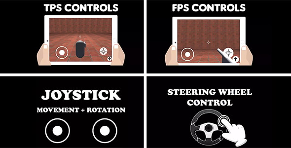 Ultimate Mobile Controls Bundle For Unity - CodeCanyon Item for Sale