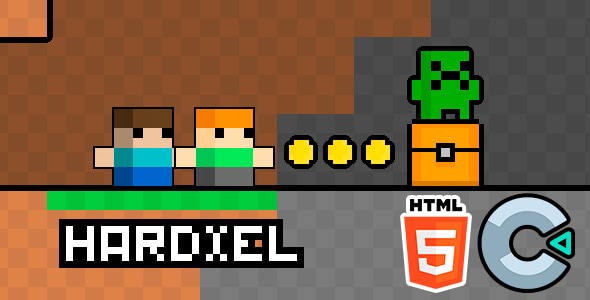 Hardxel - HTML5 Game - Construct 3 - CodeCanyon Item for Sale