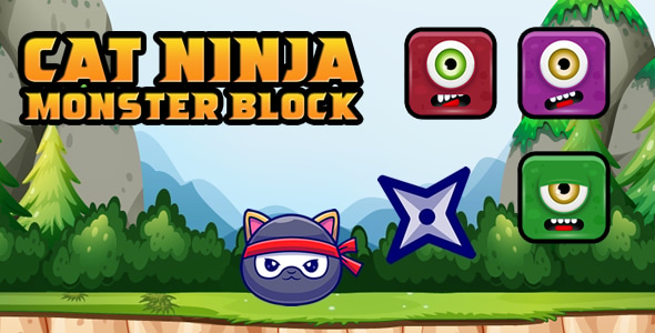 Cat Ninja vs Monster Block - CodeCanyon Item for Sale