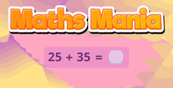 Maths Mania|Educational Game|Html5 Game|Unity & Admob - CodeCanyon Item for Sale