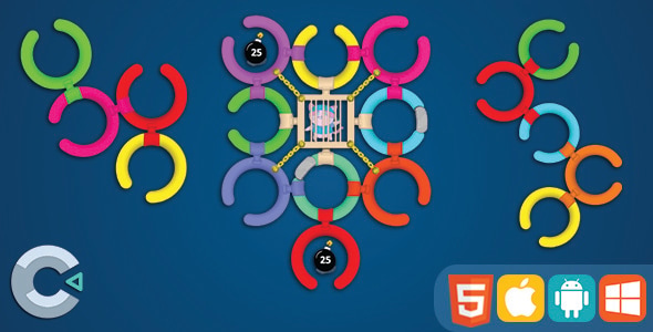 Rotate the Rings (Construct 3 | HTML5) - CodeCanyon Item for Sale