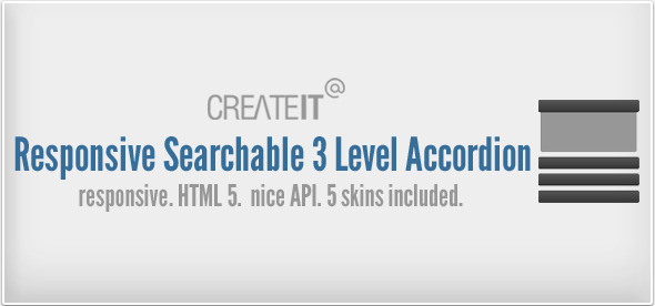 Responsive Searchable 3 Level Accordion For Wordpress - CodeCanyon Item for Sale