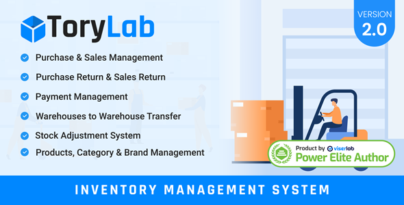 ToryLab - Inventory Management System - CodeCanyon Item for Sale