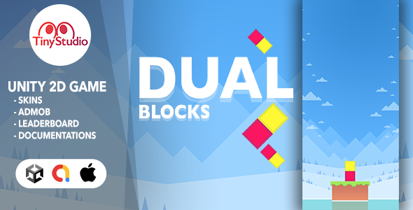 Dual Blocks - Unity project - CodeCanyon Item for Sale
