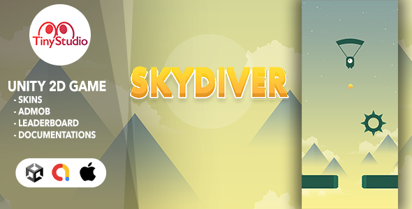Skydiver - Unity project - CodeCanyon Item for Sale