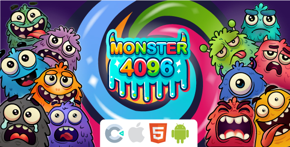 Monster 4096 - HTML5 - Construct 3 - CodeCanyon Item for Sale