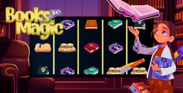 Books Magic - HTML5 Game - CodeCanyon Item for Sale