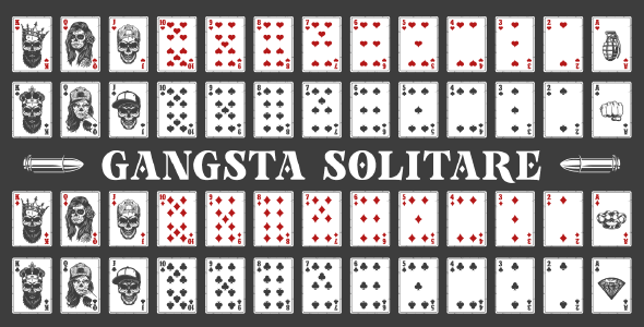 Gangster Solitaire - HTML5 Game, Construct 3 - CodeCanyon Item for Sale