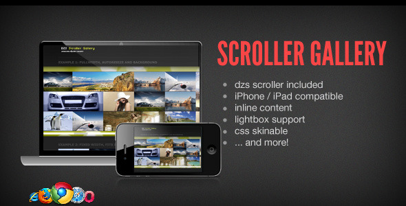 DZS Scroller Gallery - Cool jQuery Media Gallery by ZoomIt | CodeCanyon