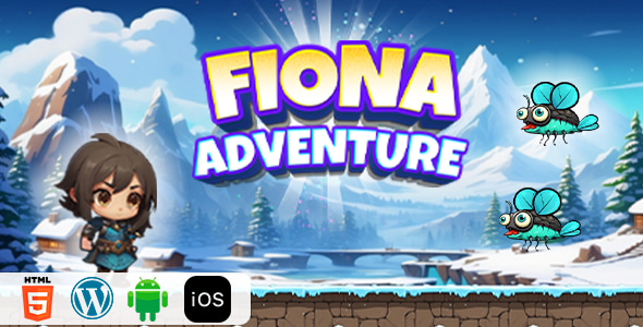 Fiona Adventure - HTML5 Construct3 Game - CodeCanyon Item for Sale
