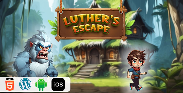 Luther's Escape - HTML5 Construct3 Game - CodeCanyon Item for Sale