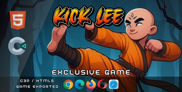 Kick Lee - HTML5 Game - CodeCanyon Item for Sale