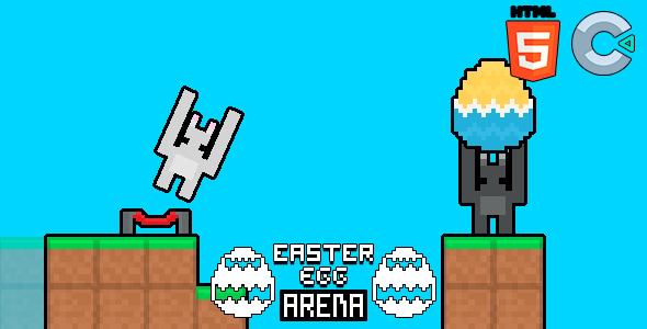 Easter Egg Arena - HTML5 Game - Construct 3 - CodeCanyon Item for Sale