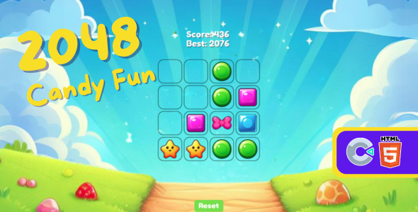 2048 Candy Fun - HTML 5 (C3p) - CodeCanyon Item for Sale