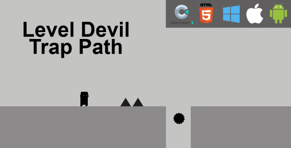 Level Devil : Trap Path - HTML5 Game (.C3p) - CodeCanyon Item for Sale