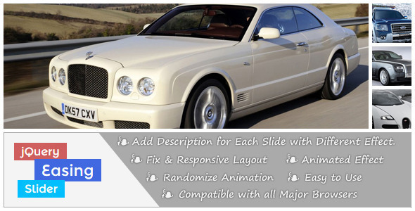 Easing Slider - CodeCanyon Item for Sale