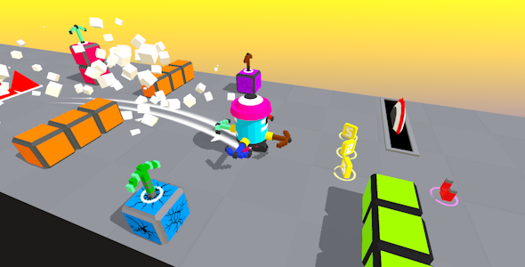 Unity Game Template - Digger Merge Master - CodeCanyon Item for Sale