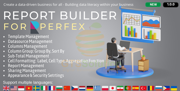 Report Builder module for Perfex CRM - CodeCanyon Item for Sale
