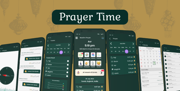 Islamic Prayer Tools - Native Android App - Latest Source Code - CodeCanyon Item for Sale