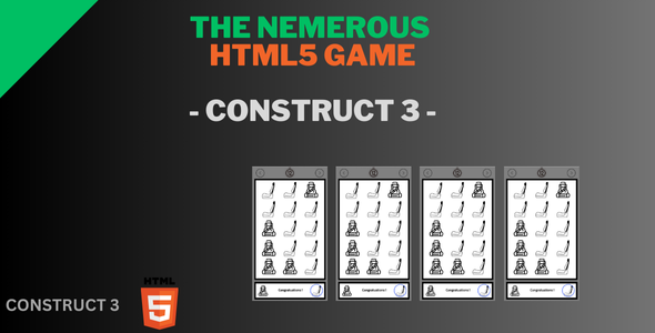 Nemerous Html5 Game - CodeCanyon Item for Sale