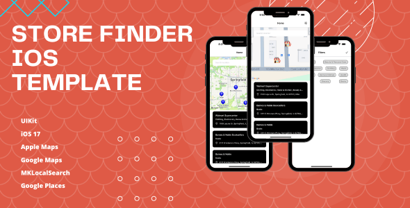 Store Finder iOS Template - CodeCanyon Item for Sale