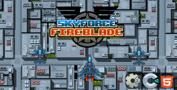 Sky Force Fireblade - Construct Game - CodeCanyon Item for Sale