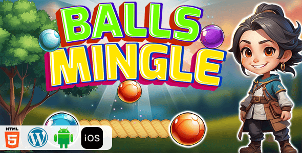Balls Mingle - HTML5 Construct3 Game - CodeCanyon Item for Sale