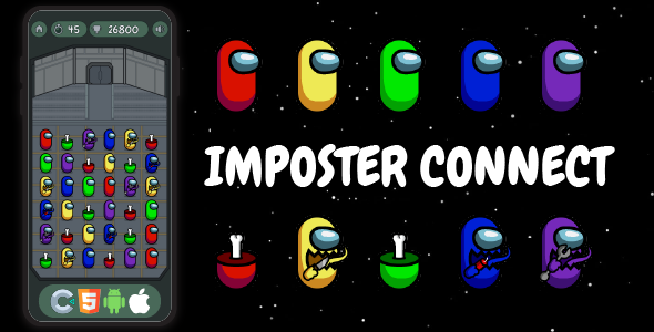 Imposter Connect - HTML5 Game,Construct 3 - CodeCanyon Item for Sale