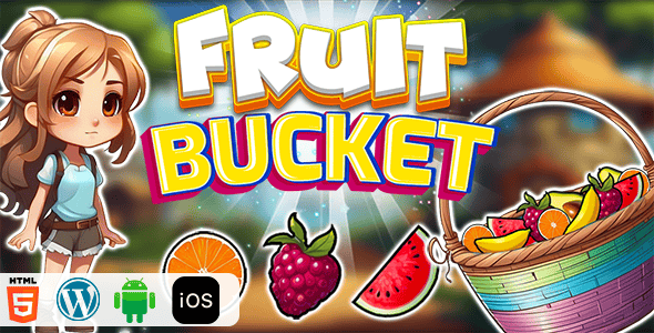 Fruit Bucket - HTML5 Construct3 Game - CodeCanyon Item for Sale