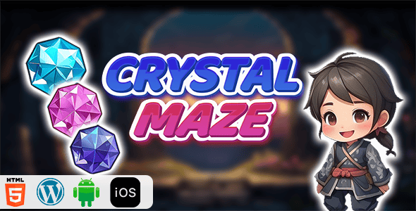 Crystle Maze - HTML5 Construct3 Game - CodeCanyon Item for Sale