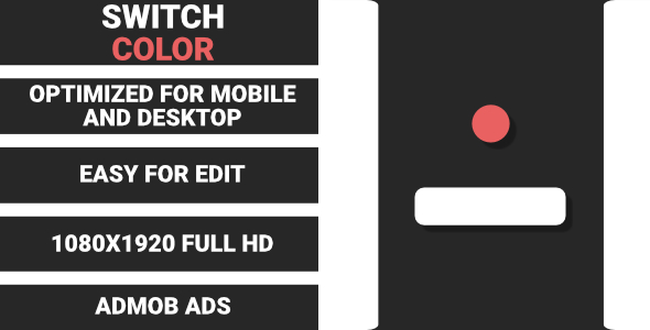 Switch Color (HTML5 Game + Construct 3) - CodeCanyon Item for Sale