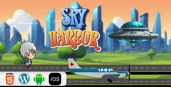 Sky Harbor - HTML5 Construct3 Game - CodeCanyon Item for Sale