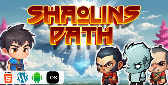 Shaolins Path - HTML5 Construct3 Game - CodeCanyon Item for Sale