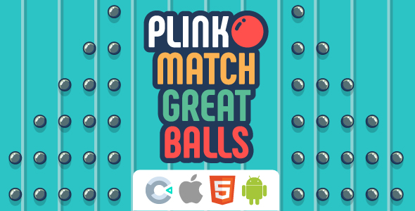 Plinko match great balls - HTML5 - Construct 3 - CodeCanyon Item for Sale