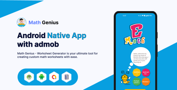 Math Genius Worksheet Generator - CodeCanyon Item for Sale