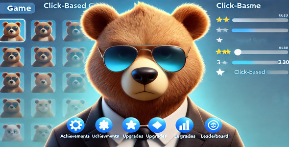 Bear Clicker: Tap to Win! - CodeCanyon Item for Sale