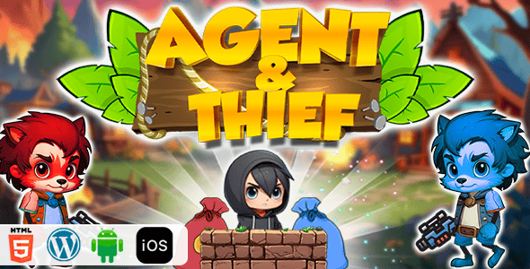 Agent & Thief - HTML5 Construct3 Game - CodeCanyon Item for Sale
