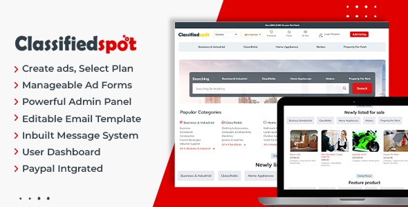 TMD Classified Script - CodeCanyon Item for Sale