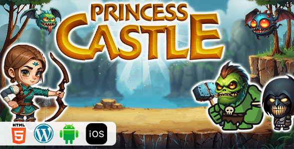 Princess Castle - HTML5 Construct3 Game - CodeCanyon Item for Sale