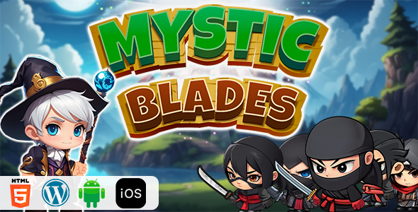 Mystic Blades - HTML5 Construct3 Game - CodeCanyon Item for Sale