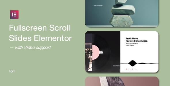 Fullscreen Scroll for Elementor - CodeCanyon Item for Sale