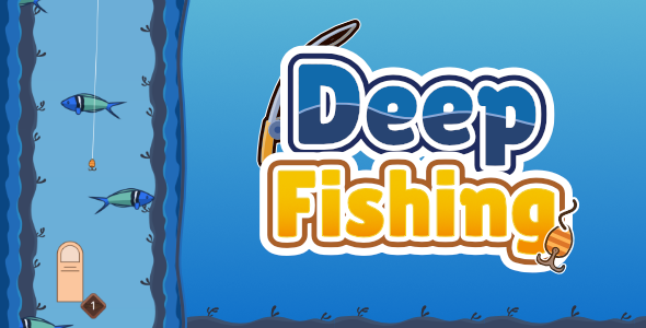 Deep Fishing - HTML5 Game - Construct 3 - CodeCanyon Item for Sale