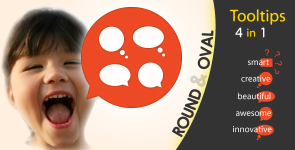 Tooltips - Round & Oval - CodeCanyon Item for Sale