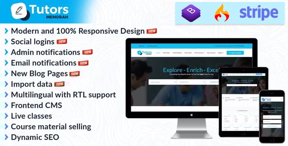 MenorahDirectory - Online Video Classes Tutoring Script - CodeCanyon Item for Sale