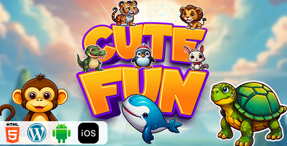 Cute Fun - HTML5 Construct3 Game - CodeCanyon Item for Sale