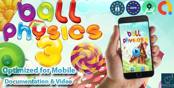 BALL PHYSICS V3 (Admob + GDPR + Android Studio) - CodeCanyon Item for Sale