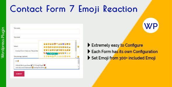 Contact Form 7 Emoji Reaction - CodeCanyon Item for Sale